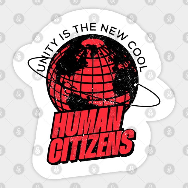 humans citizens Sticker by Freaks